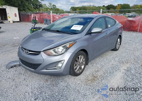 2015 Hyundai Elantra Se z USA, uszkodzony, nr VIN 5NPDH4AE6FH612288